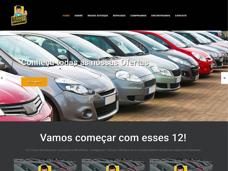 Site e Sistema para Loja de Automóveis