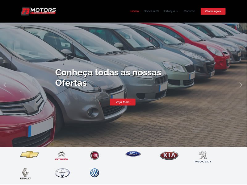 Site e Sistema para Loja de Automóveis