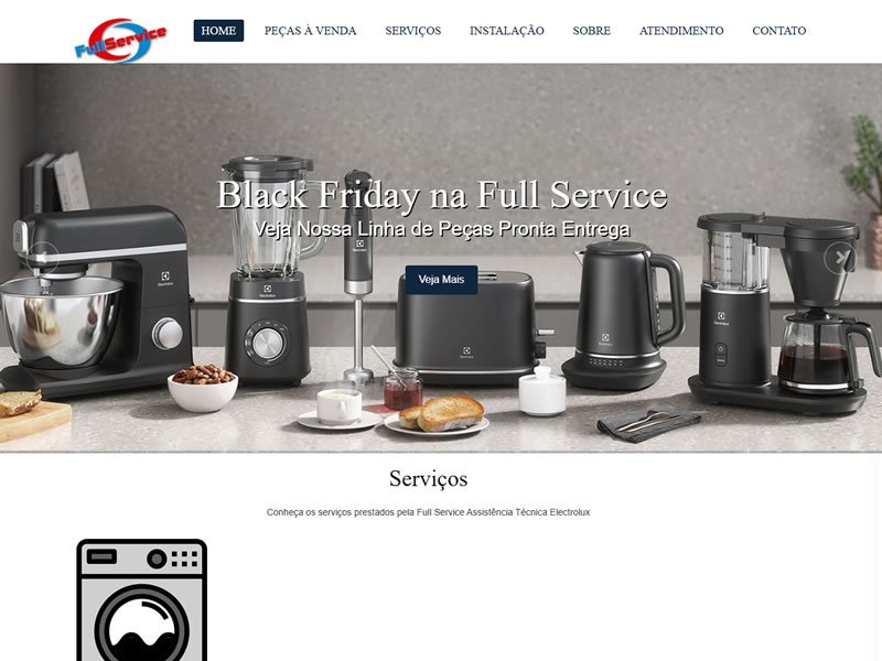 Site Fullservice Assistência Técnica Electrolux