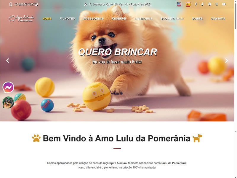 Amo Lulu da Pomerânia